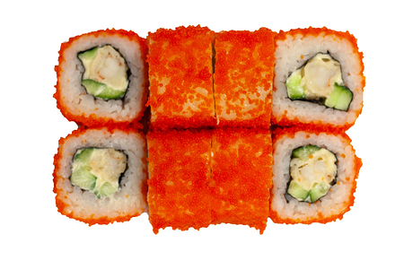 Классический ролл Калифорния с креветками 8 шт