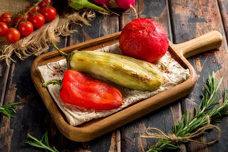 Шашлык из овощей