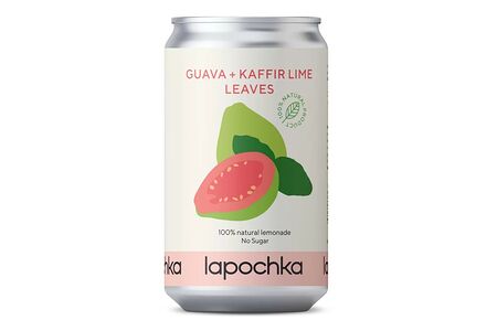 Лимонад Лапочка без сахара - гуава, каффир-лайм