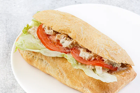 Чиабатта с тунцом