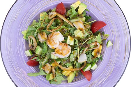 Салат с Морепродуктами