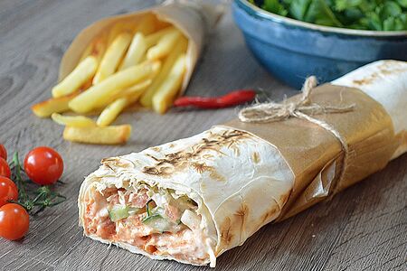 Двойная с курицей