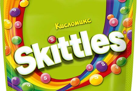 Skittles Жевательные Конфеты Кисломикс фл/п