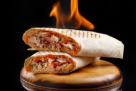 Шаурма со свининой Xl