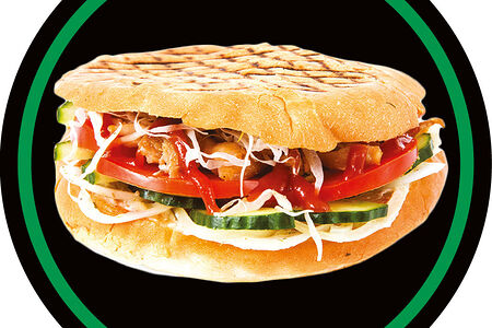 Шаурма-бургер и Все добавки