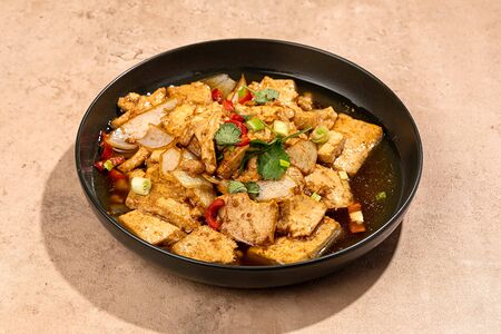 Тофу жареный