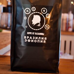 Кофе в зернах Бленд Эфиопия и Бразилия