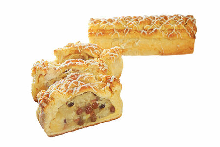 Штрудель яблоко и марципан