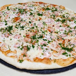 Пицца с креветками 32
