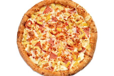 Пицца Гавайская на тонком тесте