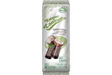 Батончик Амарантовый Кокос в глазури без глютена