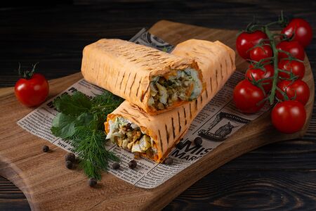 Шаурма Курица сырная