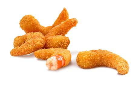 Креветки во фритюре