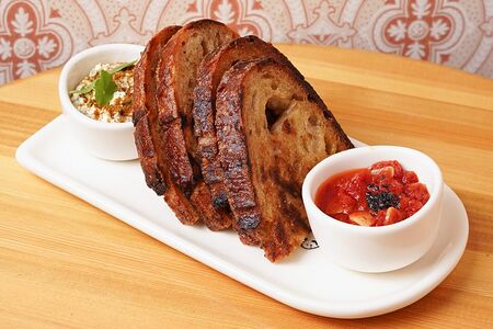 Жареный тартин, мезе