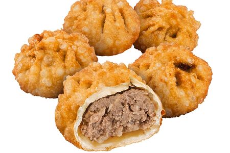 Жареные буузы позы