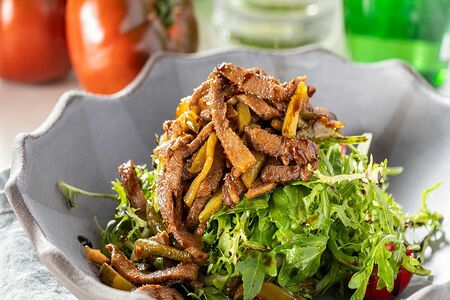 Салат из говяжьего языка