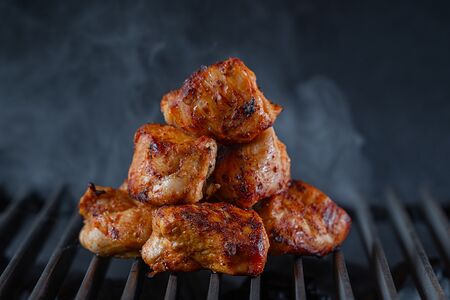 Шашлык из куриной грудки