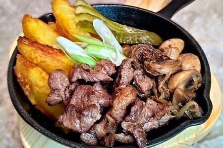 Жарёха с говядиной