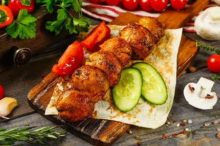 Картофель с курдюком