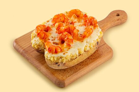 Гриль-чиз креветки Том ям