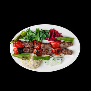 Кебаб с помидорами