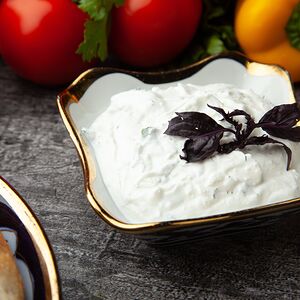 Сузьма с зеленью