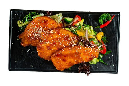 Курица в кисло-сладком соусе