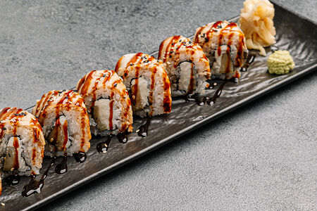 Унаги ринго маки