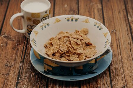 Хлопья овсяные с молоком