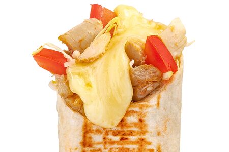 Шаурма Сырная с мясом