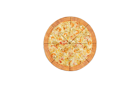 Пицца Весёлая креветка (21см)