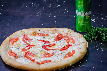 Открытая пицца Маргарита