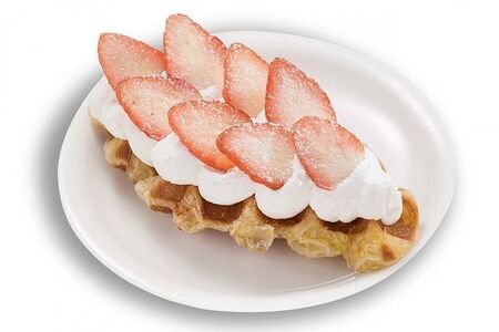 Краффл с клубникой