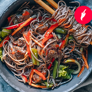 Вок №16 Соба с острой говядиной