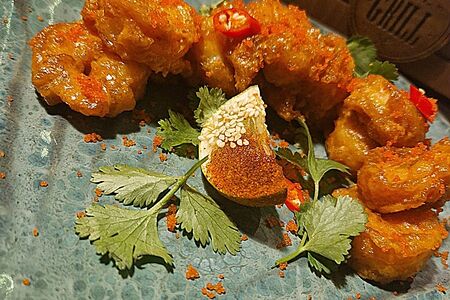 Креветки том ям