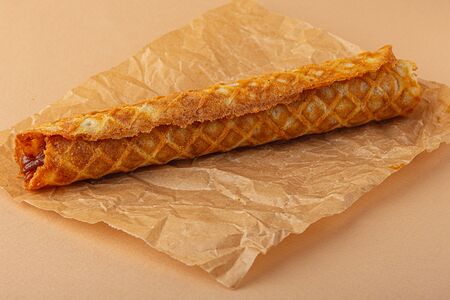 Трубочка с вареной сгущенкой