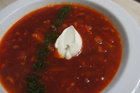 Борщ домашний