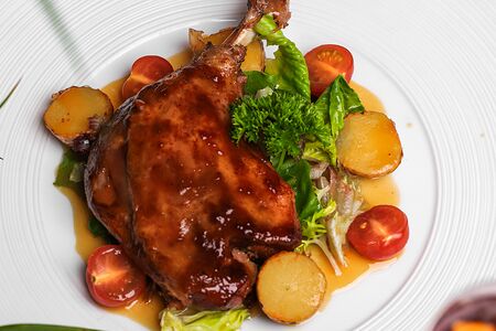 Утка с апельсиновым соусом