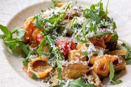 Феттуччине с креветками