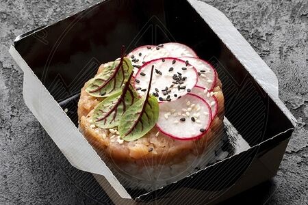 Тартар из тунца с соусом понзу