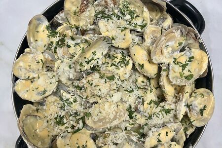 Вонголе в Сырном соусе