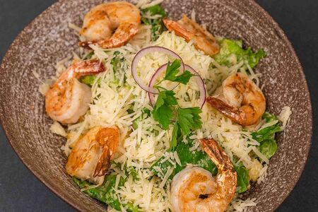 Цезарь с креветками