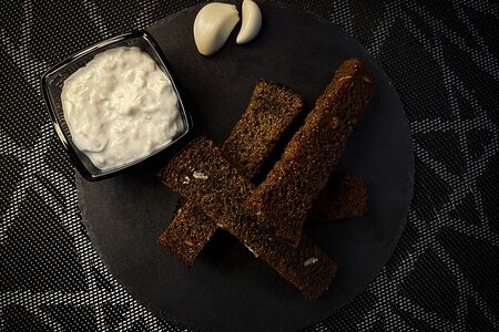 Греночки с соусом