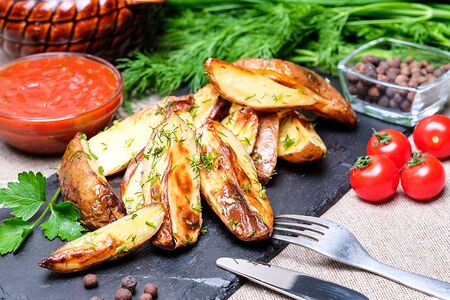 Картофель по-деревенски