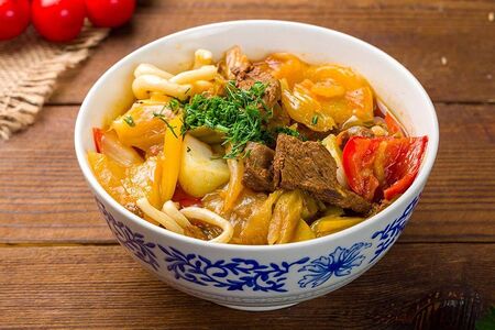 Уйгурский лагман