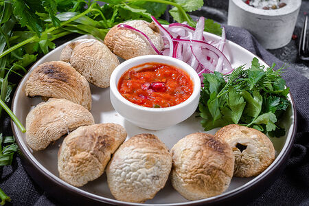 Шашлык из грибов