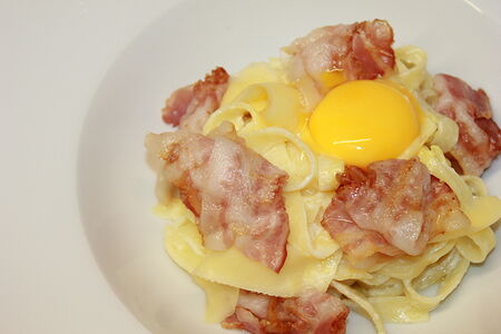 Фетучини Карбонара