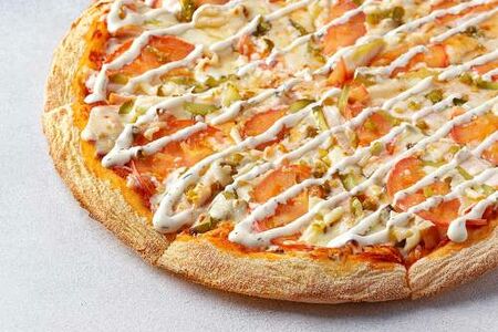 Пицца Чикен пиканто 30 см на тонком