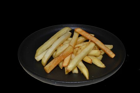 Картофель фри и сырный соус