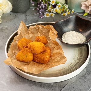 Куриные стрипсы с соусом тартар